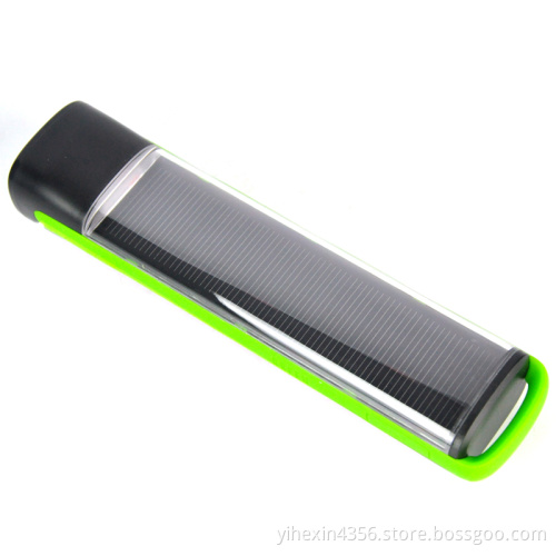 Cree Led Solar Power USB Charging Flashlight With Power Bank Function